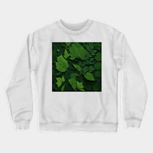 A mesmerizing mosaic of forest leaves Crewneck Sweatshirt